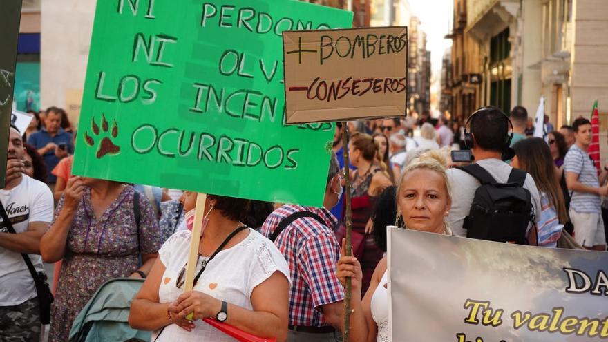 4.000 personas se echan a la calle en Zamora para  protestar por la gestión de los incendios: síguelo en directo