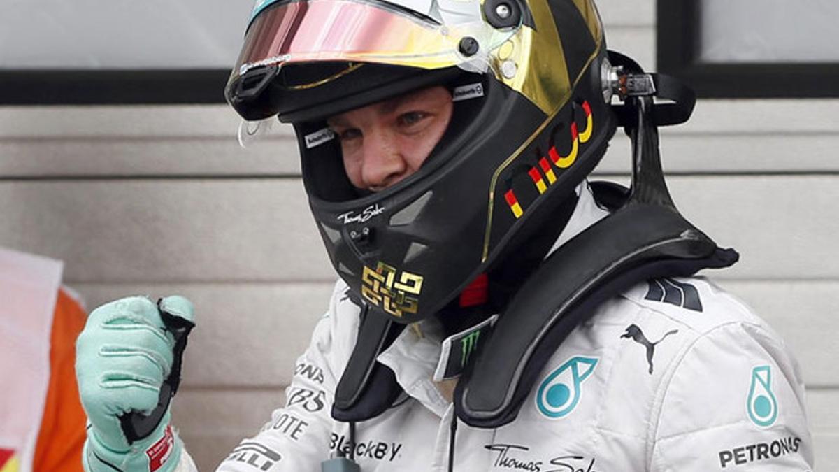 Rosberg logró el mejor crono en una última vuelta perfecta en Hungaroring
