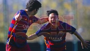 División de honor juvenil. FC Barcelona, 5 - Lleida, 1