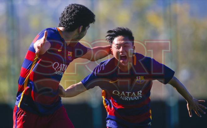 División de honor juvenil. FC Barcelona, 5 - Lleida, 1