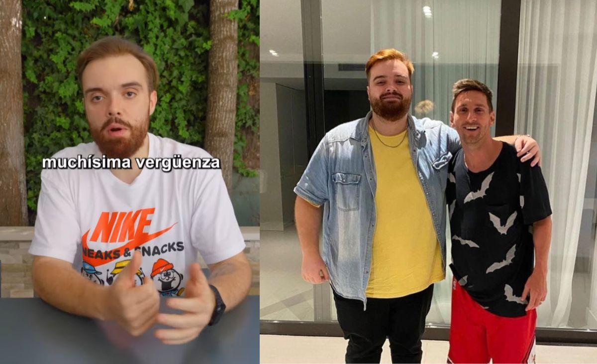 La vergonzosa anécdota de Ibai Llanos en casa de Messi.