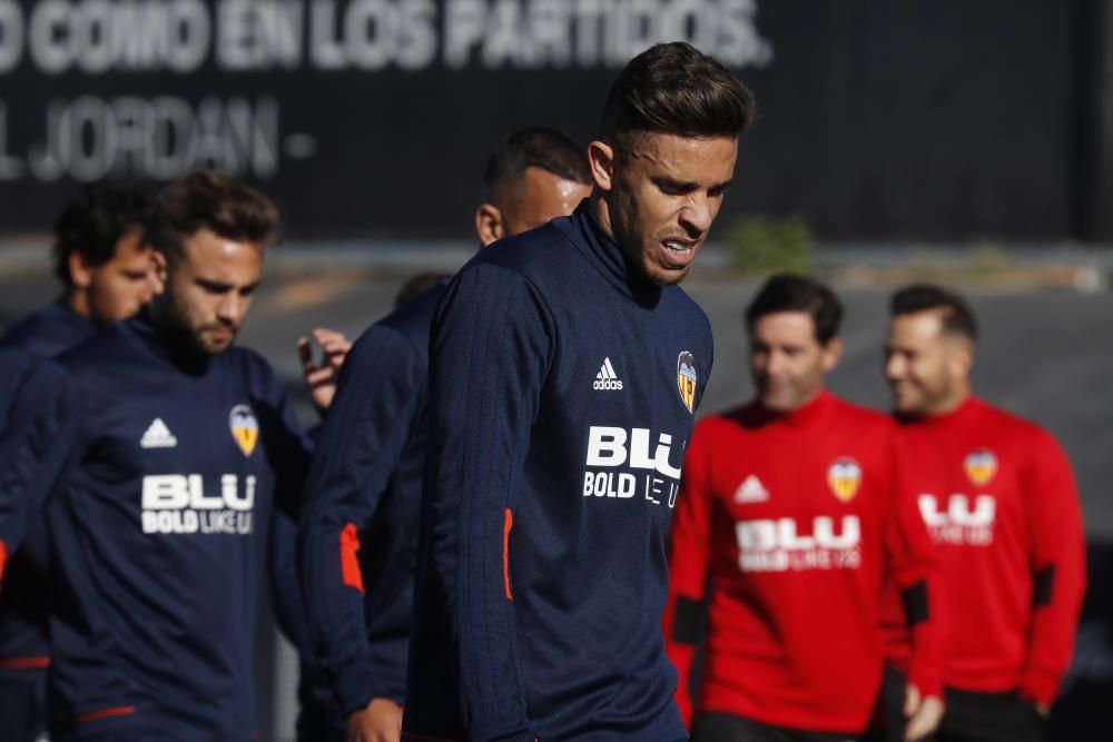 Así ha sido el último entrenamiento de esta semana del Valencia CF