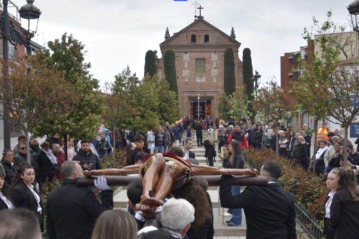 El traslado del Crucificado saldrá a las 20:00 horas desde la Parroquia de Nuestra Señora de la Asunción