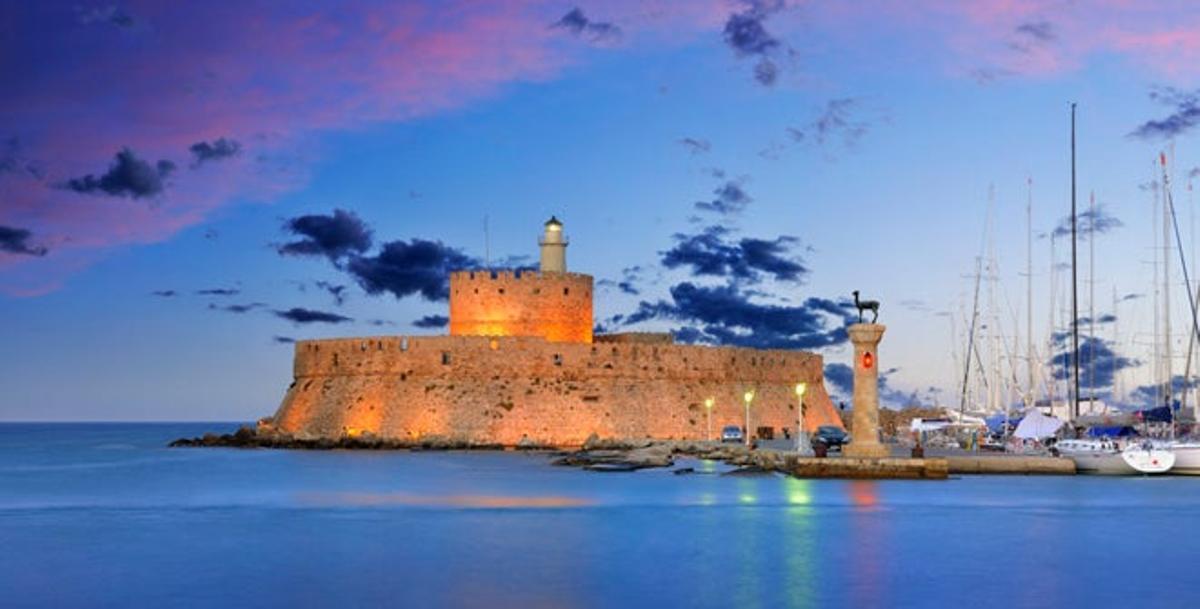 Isla de Rodas, en Grecia. Isla de Rodas, en Grecia.