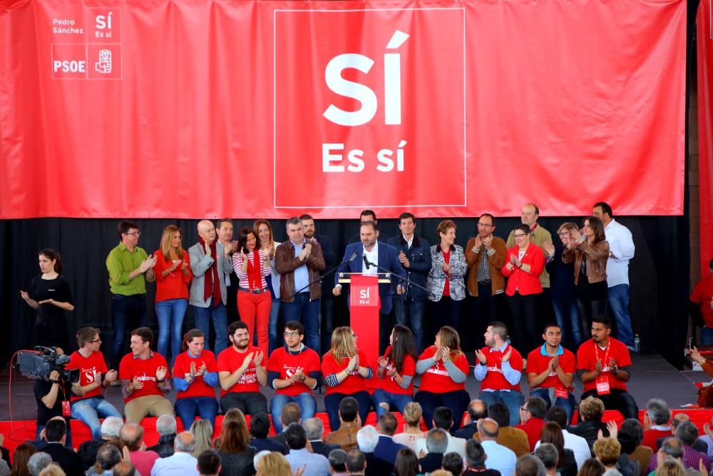 Acto de Pedro Sánchez en Burjassot