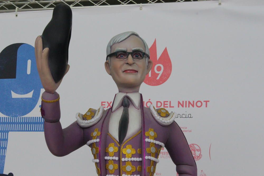 Primera jornada de entrega de Ninots en las Fallas 2019