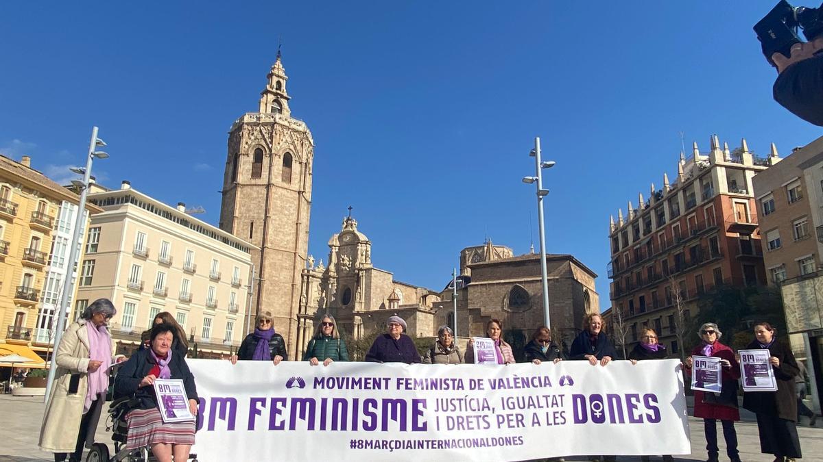 La coordinadora feminista exige un pacto estatal de los cuidados y una justicia con perspectiva de género.