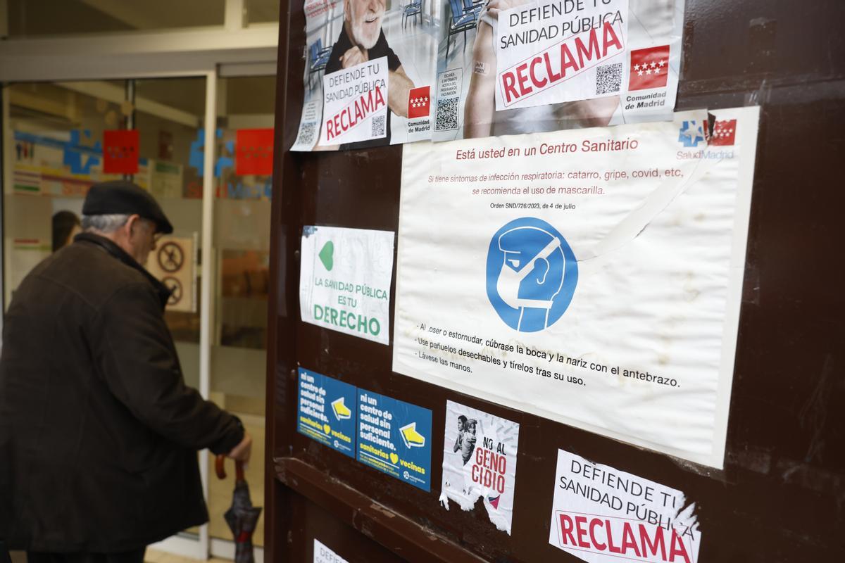 Centros de salud colapsados por la epidemia de gripe