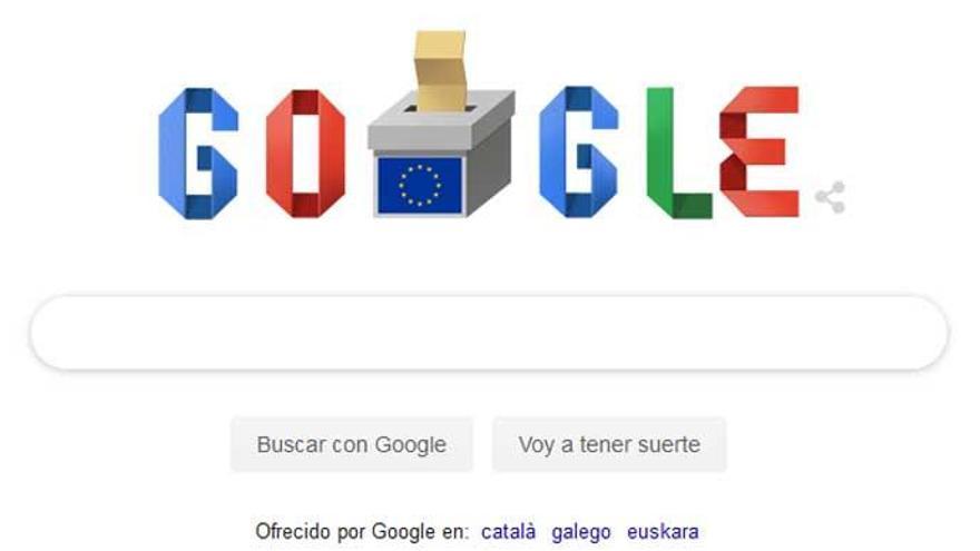 Google celebra las elecciones con un nuevo &#039;doodle&#039;.