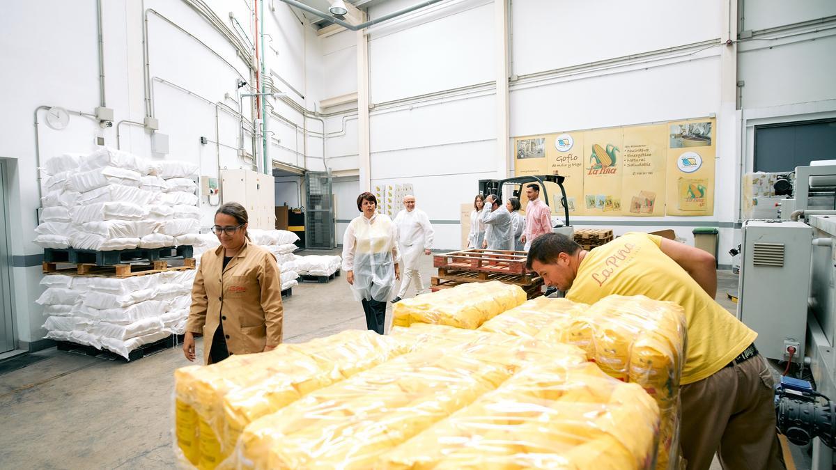 VISITA FABRICA LA PIÑA.