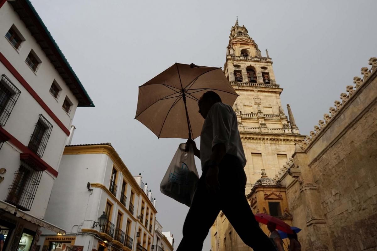 Llegan las primeras lluvias a Córdoba tras 123 días sin llover.