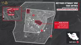 Ataques de Israel a misiles tierra-tierra y a armas en Irán