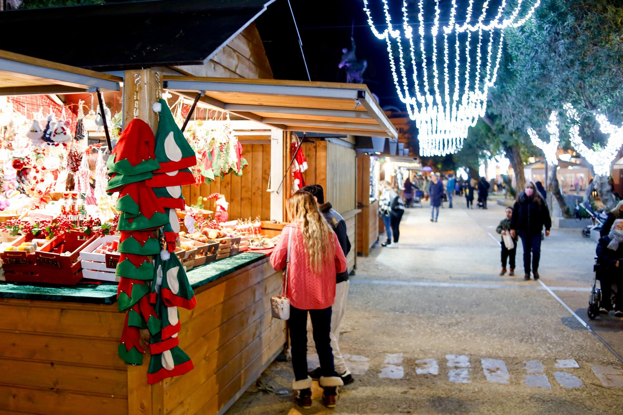 Encendido de las luces de Navidad en Vila.