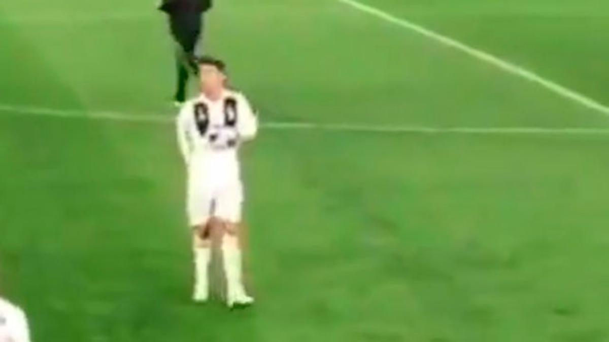 Sale a la luz el feo gesto de Cristiano al banquillo de la Juventus tras la derrota ante el Ajax