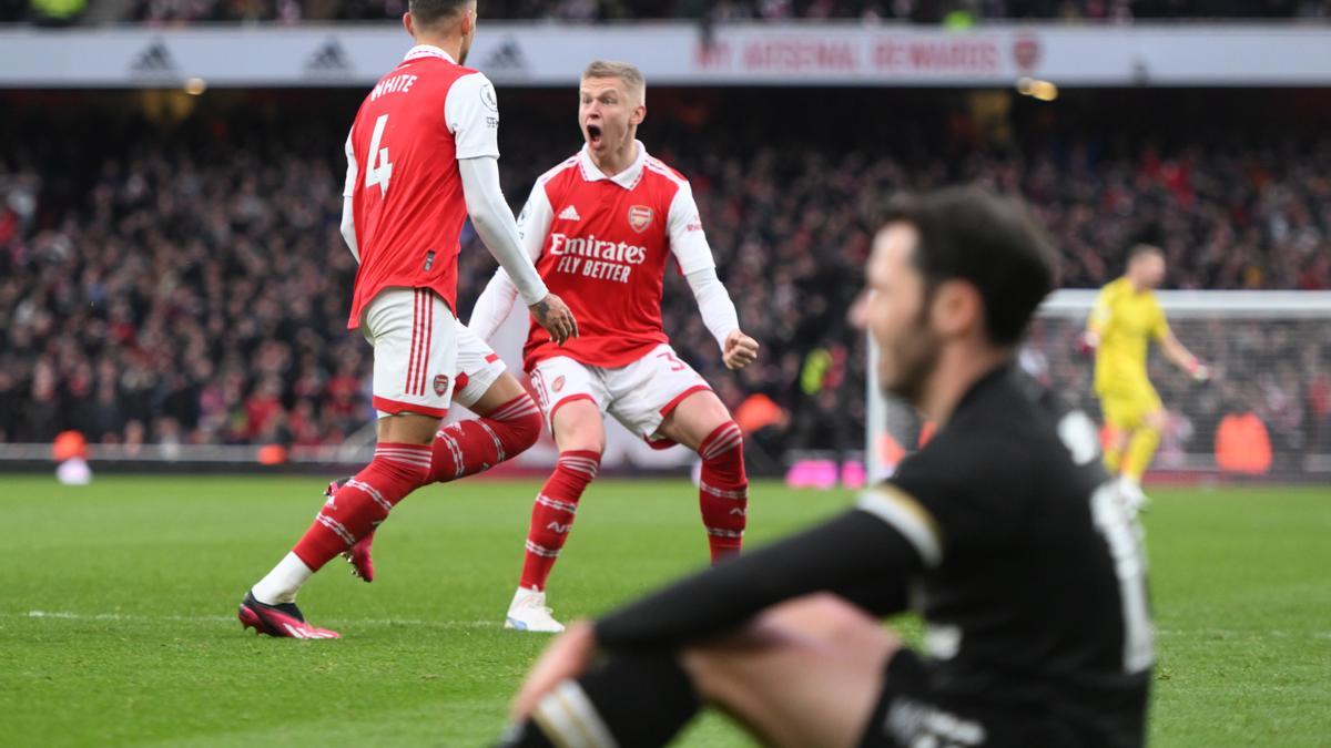 White se apuntó el segundo del Arsenal