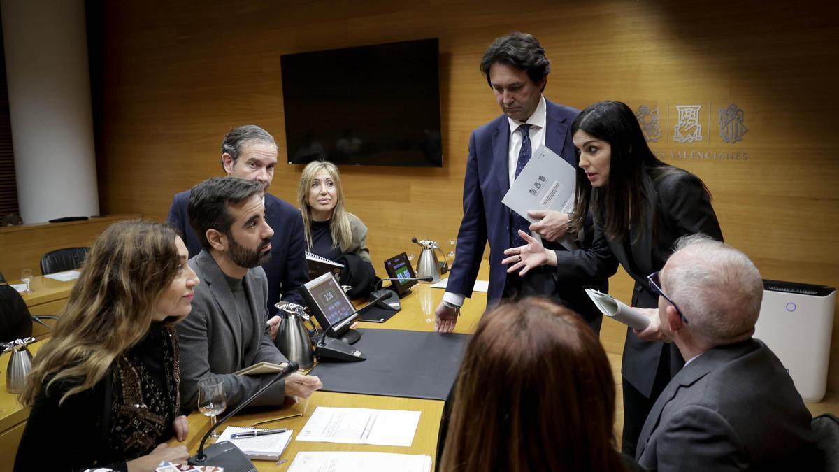El PSPV lleva al Constitucional el cierre en falso de la comisión de la dana en Les Corts