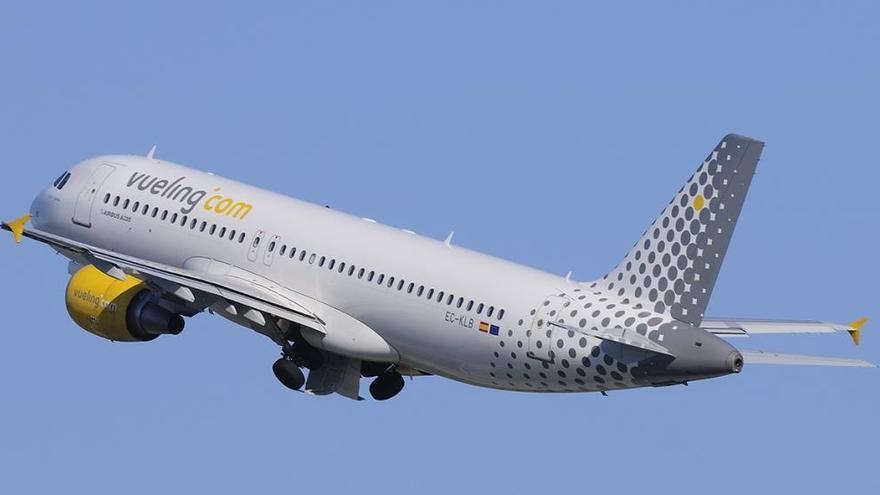 Un avión de Vueling.