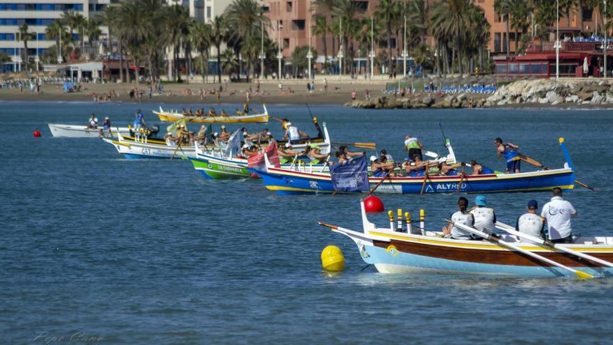La Liga Provincial de Barcas de Jábega llega a Huelin