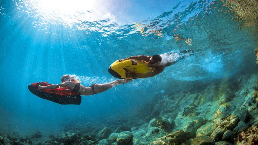 Seabob auf Mallorca: Motorradfahren unter Wasser