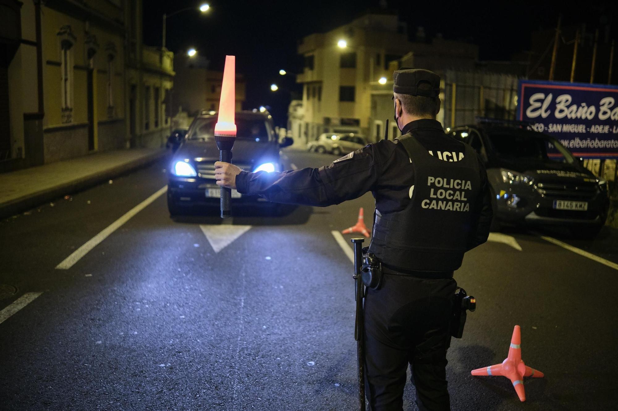 Nochevieja con la Policía Local de Santa Cruz