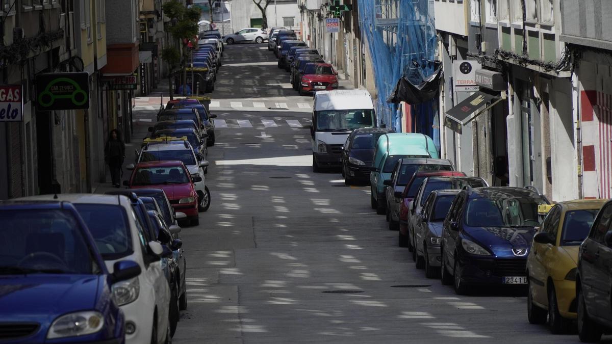 Vista de la calle Pascual Veiga