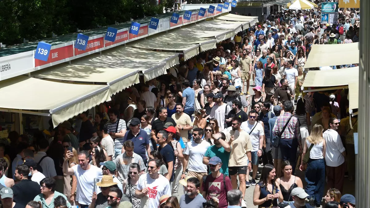 La Feria del Libro de Madrid cierra con cifras provisionales de ventas y visitas superiores a 2024