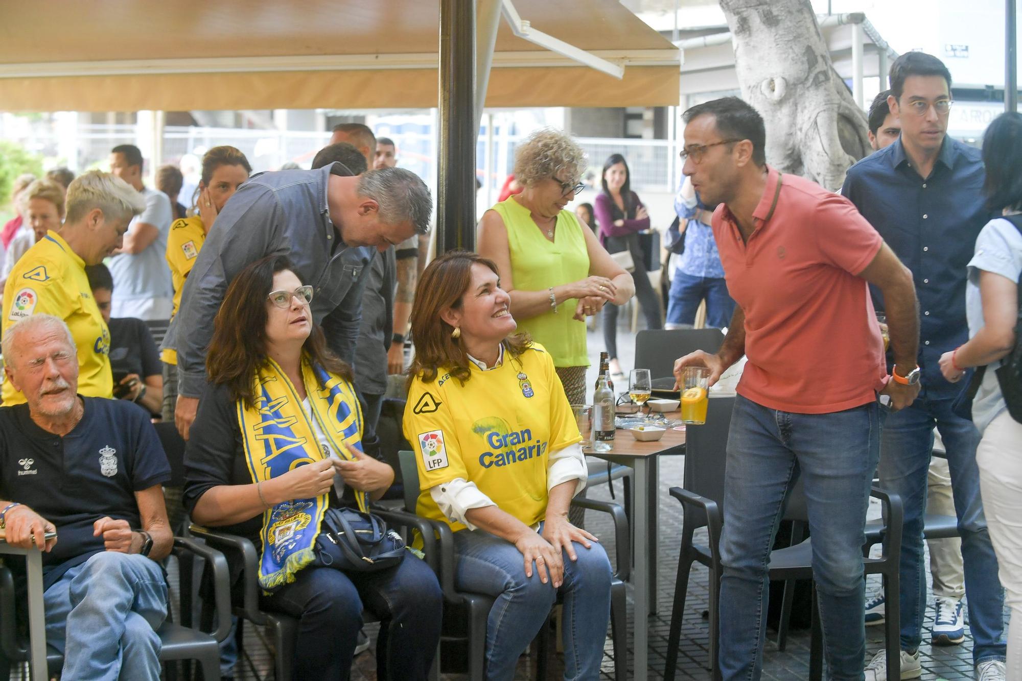 La ciudad vibró con la victoria de la UD Las Palmas contra el Cartagena