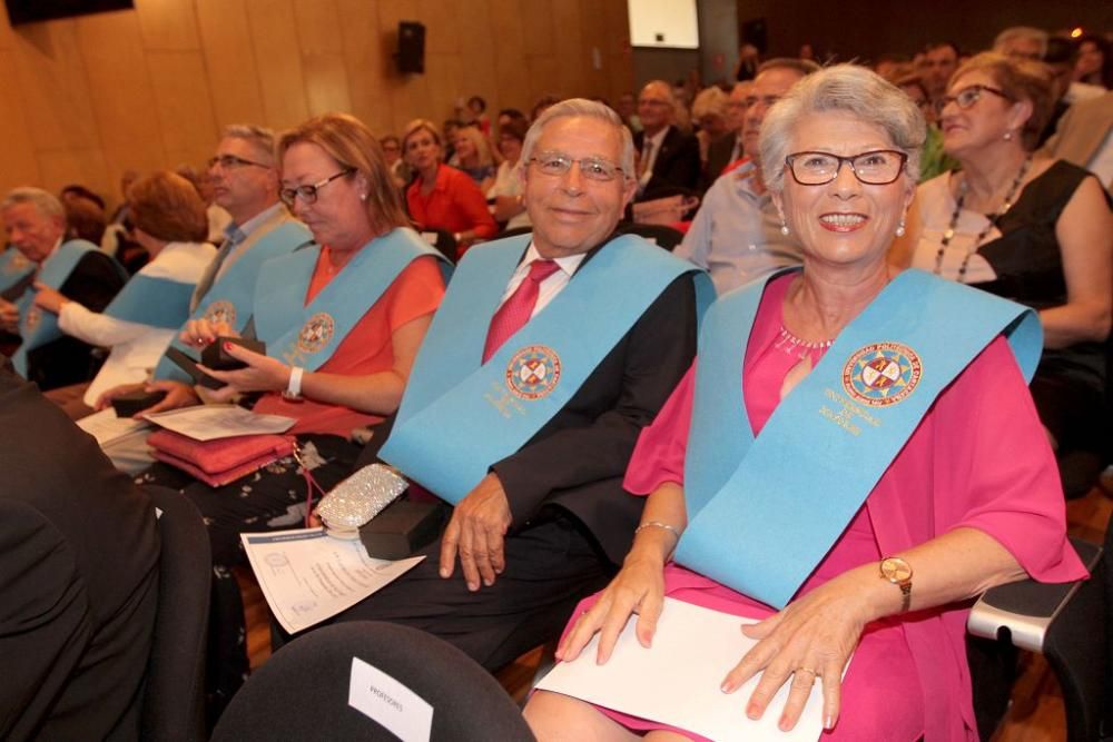 UPCT: Graduación en la universidad de mayores en Cartagena