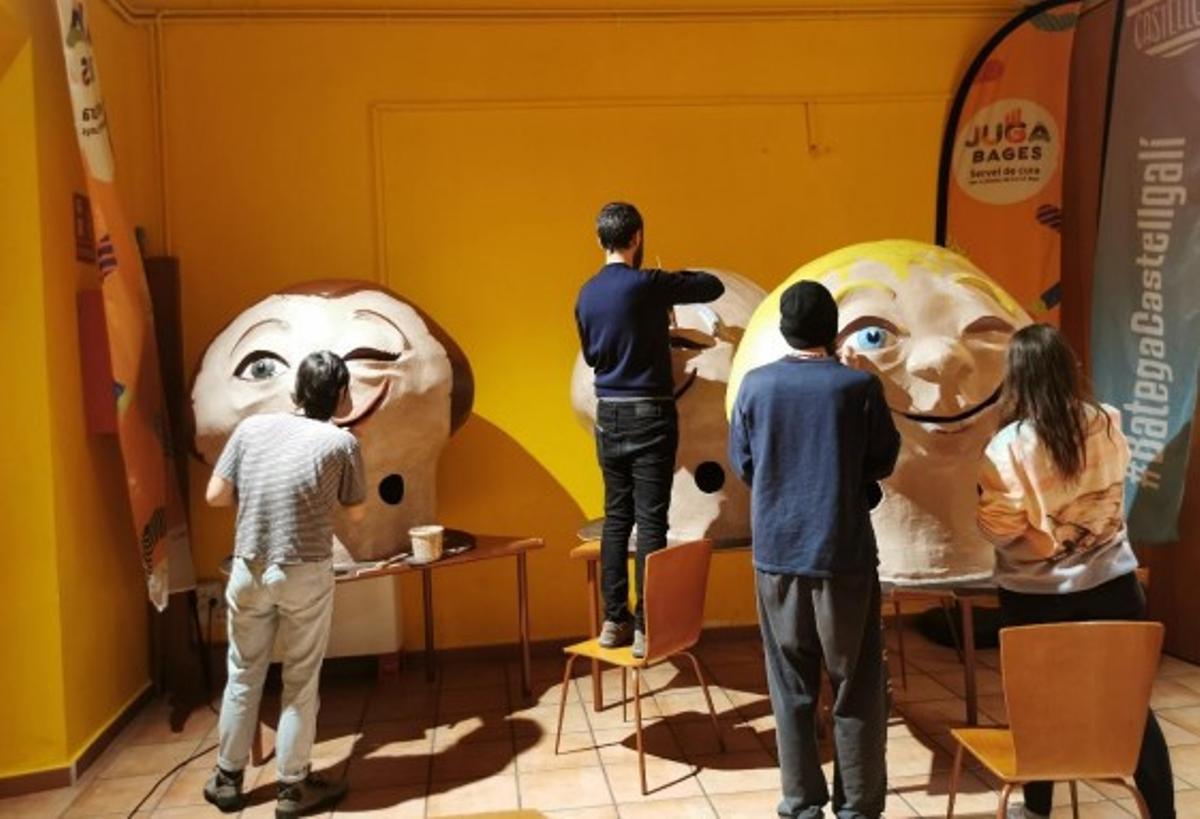 La restauració dels nans de Castellgalí que surten demà