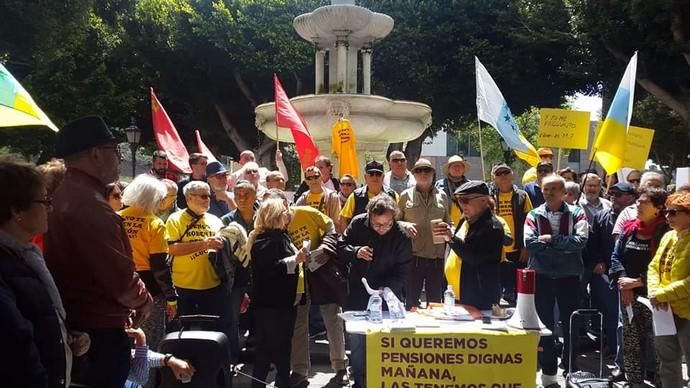 Manifestación de jubilados y pensionistas en Canarias (26/05/2018)