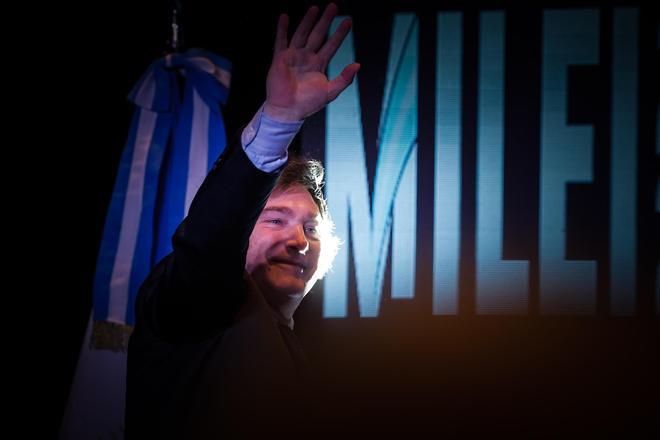 La victoria de Javier Milei en Argentina, en imágenes