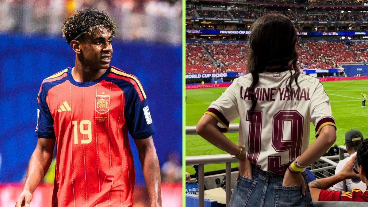 El romántico gesto de Lamine Yamal con Inés García (y viceversa) tras el fracaso debut en el Mundial: 'Apoyándome y acompañándome en cada paso'