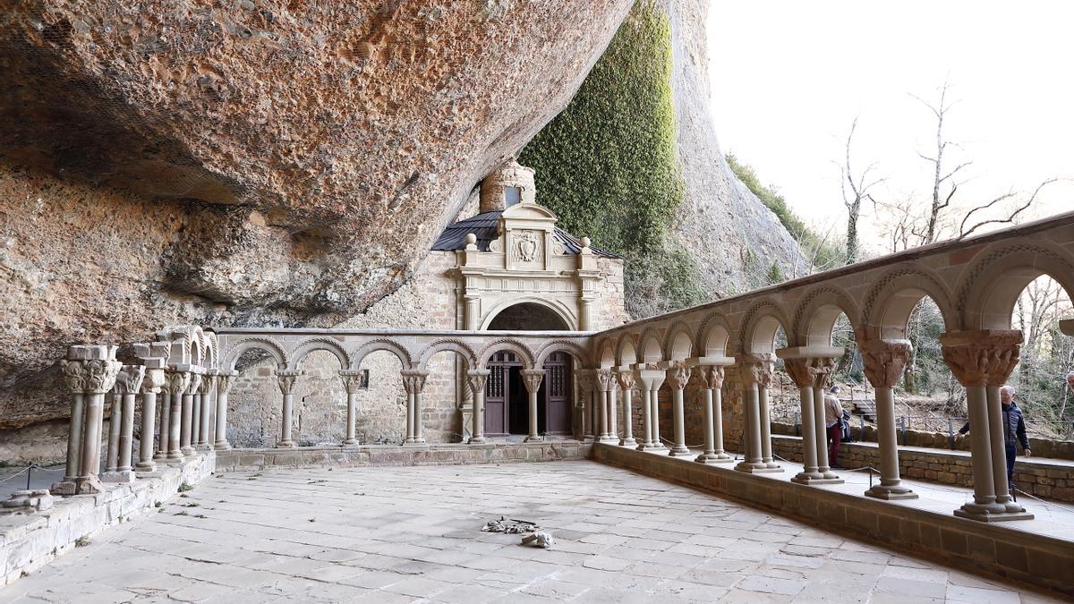 Monasterio viejo de San Juan de la Peña.