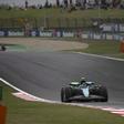 Fernando Alonso, en acción durante la clasificación sprint del GP de China