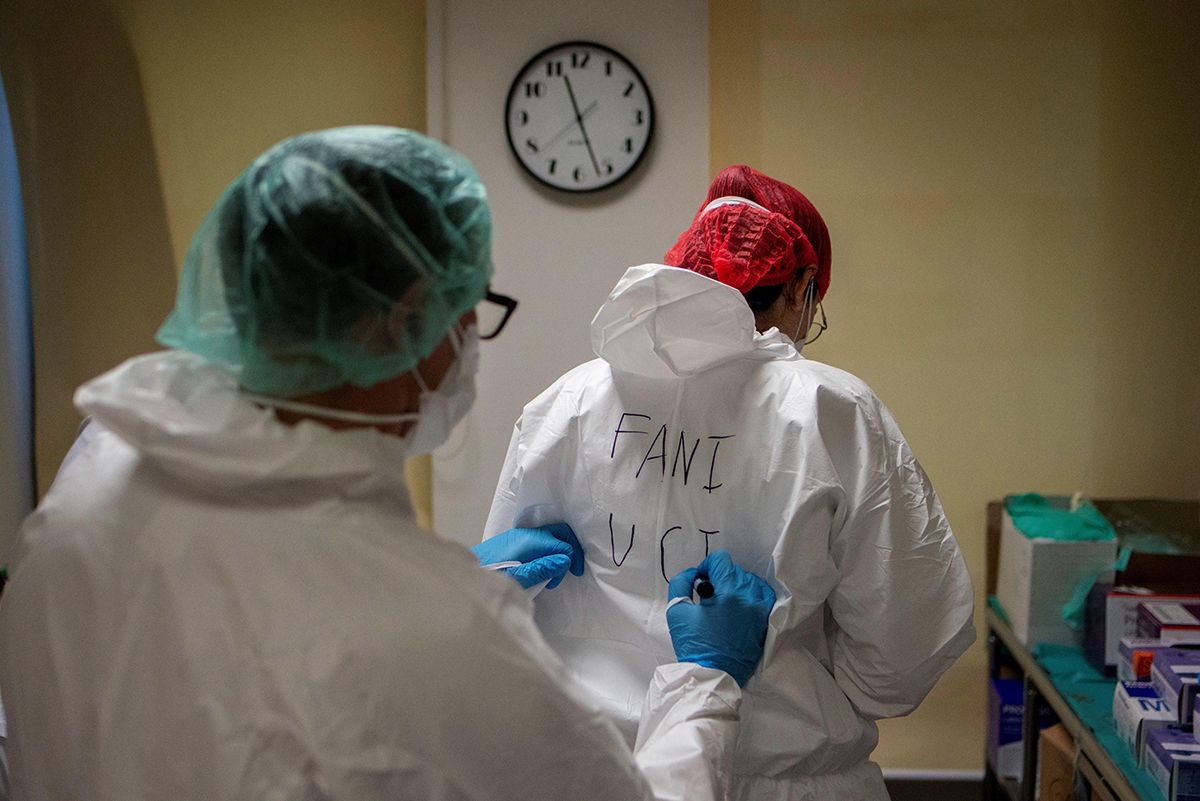 En el interior de una uci del hospital de Ourense