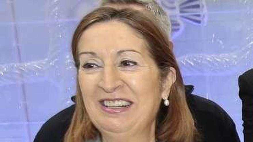 La ministra Ana Pastor. // A. Irago