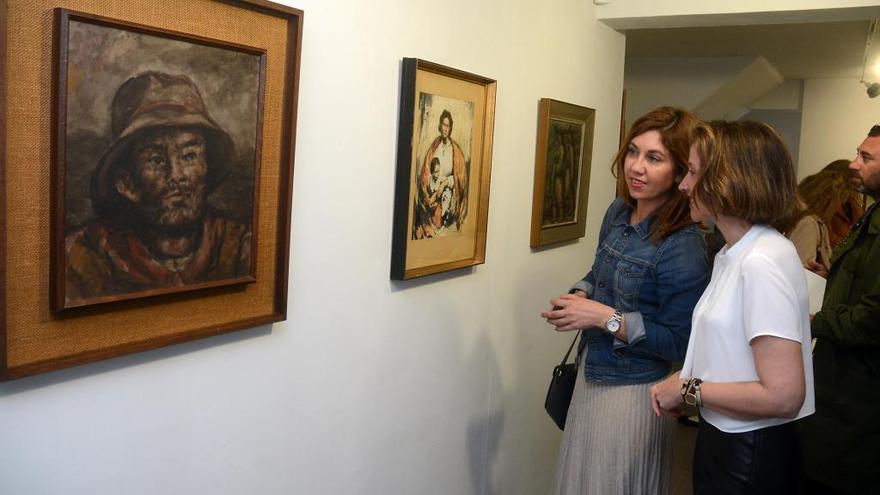Exposición de obras de artistas de la vanguardia gallega en la galería About Art