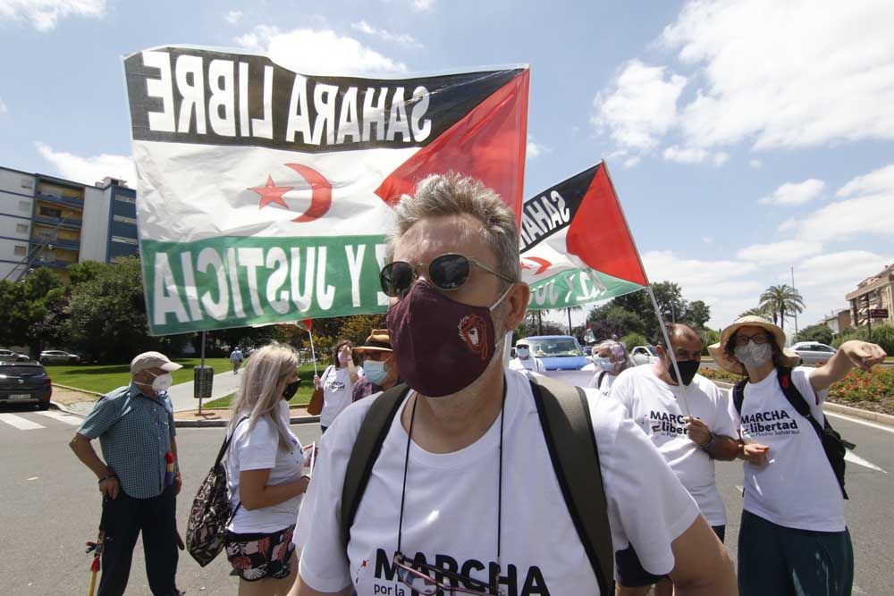 La marcha por la libertad del pueblo saharaui llega a Córdoba