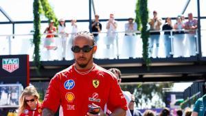 HAMILTON Lewis (gbr), Scuderia Ferrari SF-26, portrait during the Formula 1 Qatar Airways Australian Grand Prix 2026, 1st round of the 2026 Formula One World Championship from March 6 to 8, 2026 on the Albert Park Circuit, in Melbourne, Australia - Photo DPPI AFP7 05/03/2026 ONLY FOR USE IN SPAIN