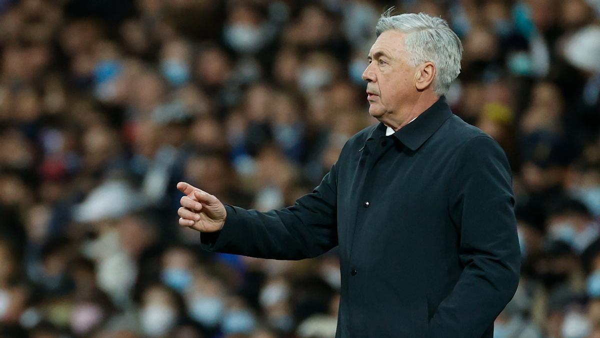 Carlo Ancelotti, entrenador del Real Madrid