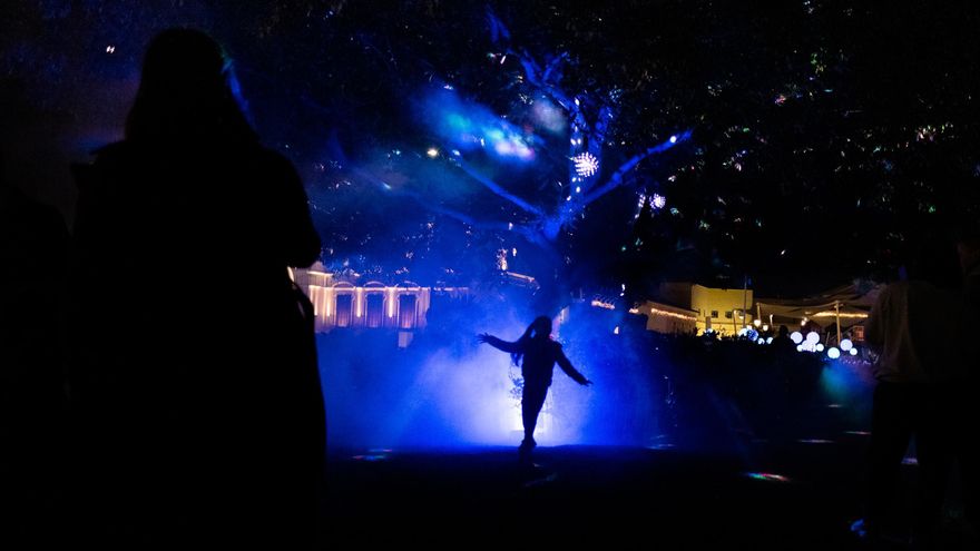 Plaza Mayor se enciende en Navidad: los Jardines Encantados de Málaga