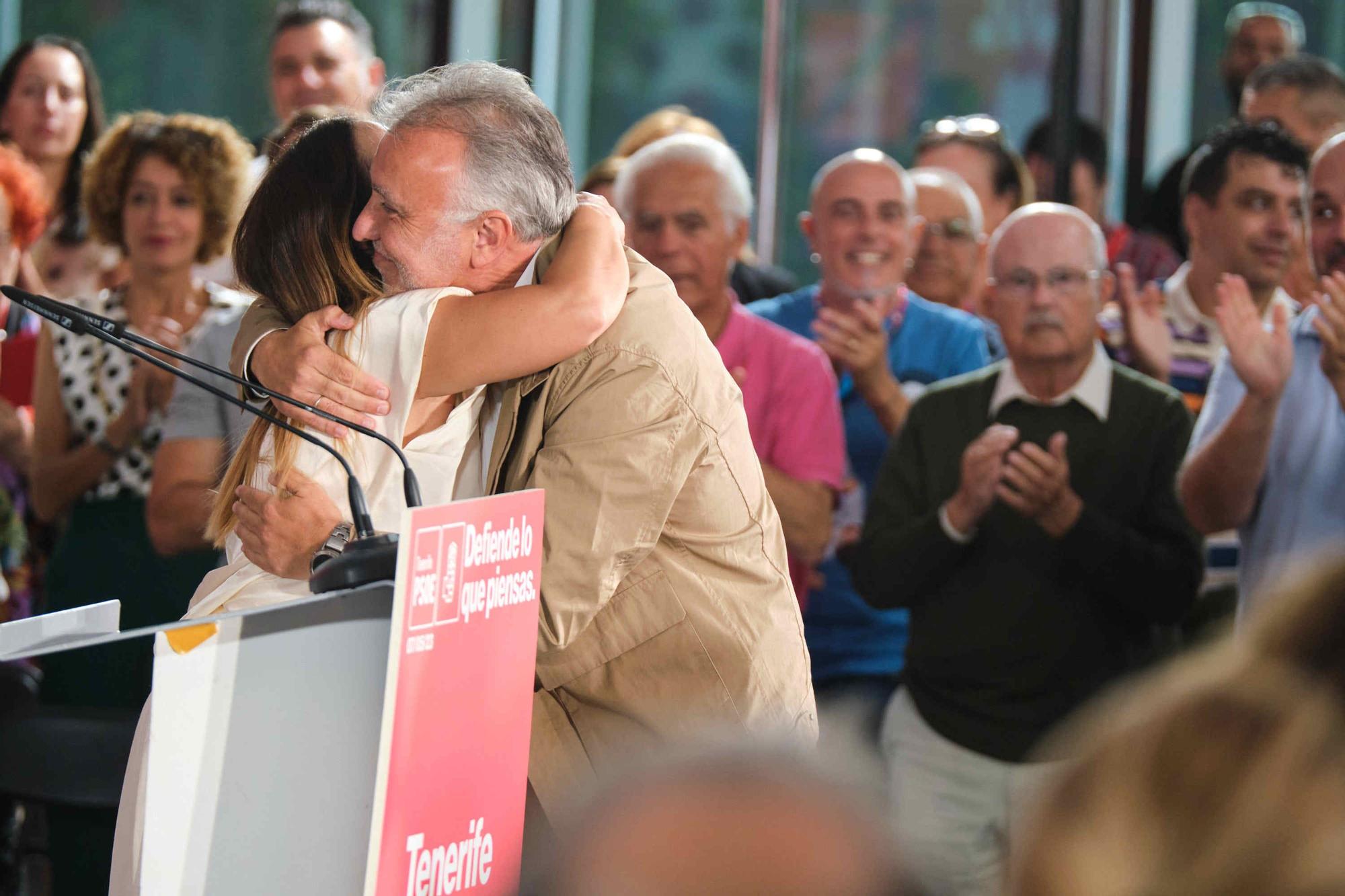 Mitin de Pedro Sánchez en Tenerife