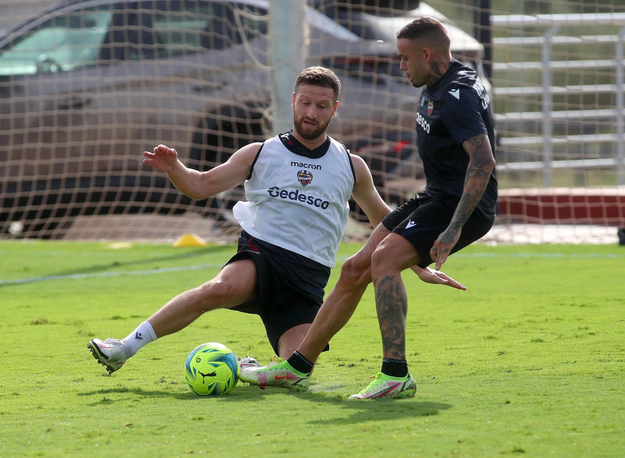 Entrenamiento del Levante UD de hoy