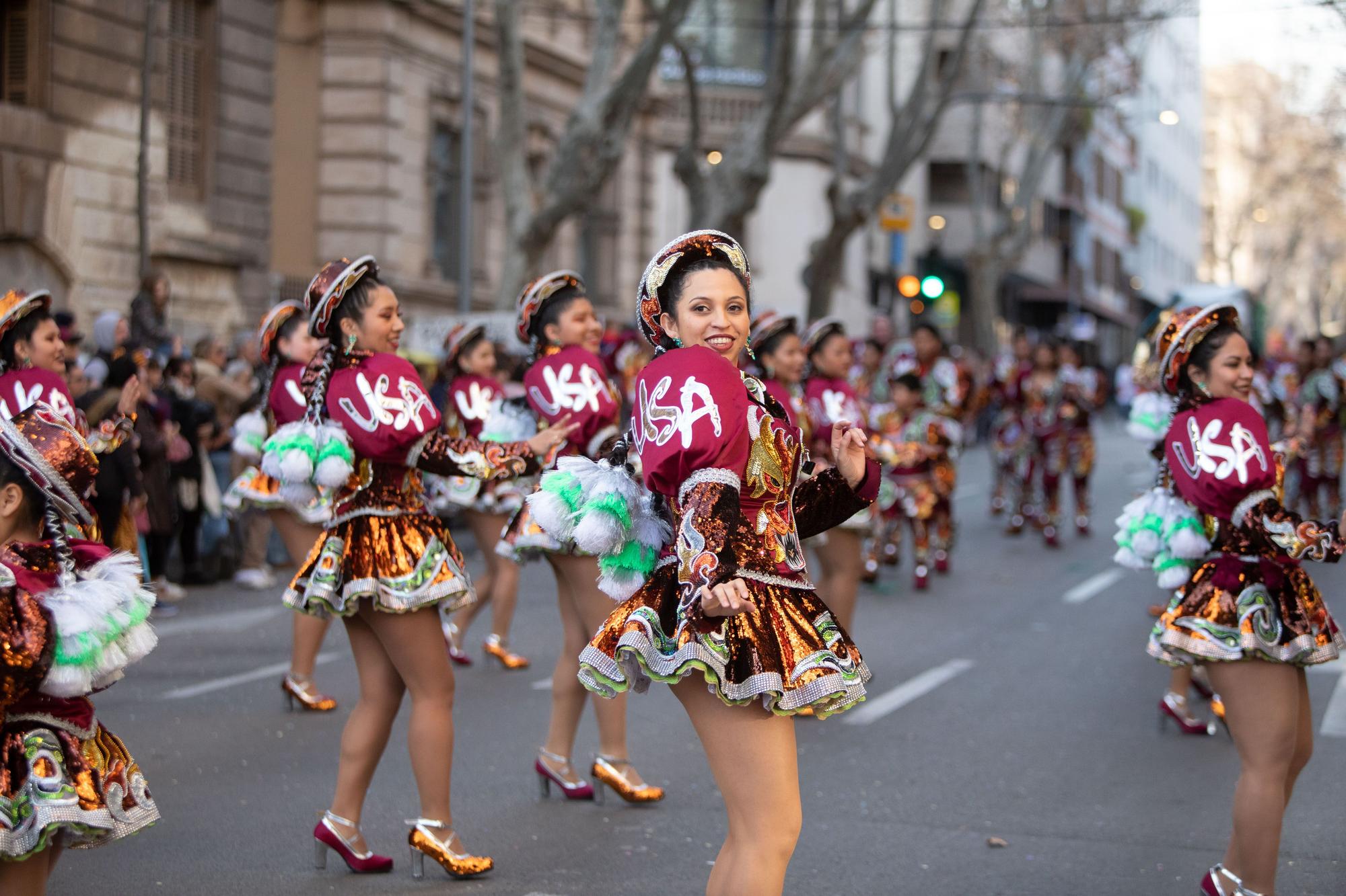 Karneval auf Mallorca: Die besten Bilder vom großen Umzug in Palma