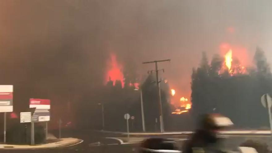 Incendios en Galicia