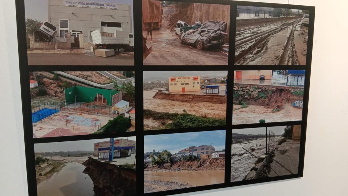 Algunas de las imágenes expuestas.