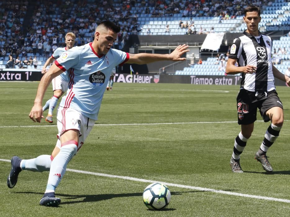 Las fotos del último partido de Liga en Balaídos entre el Celta y el Levante