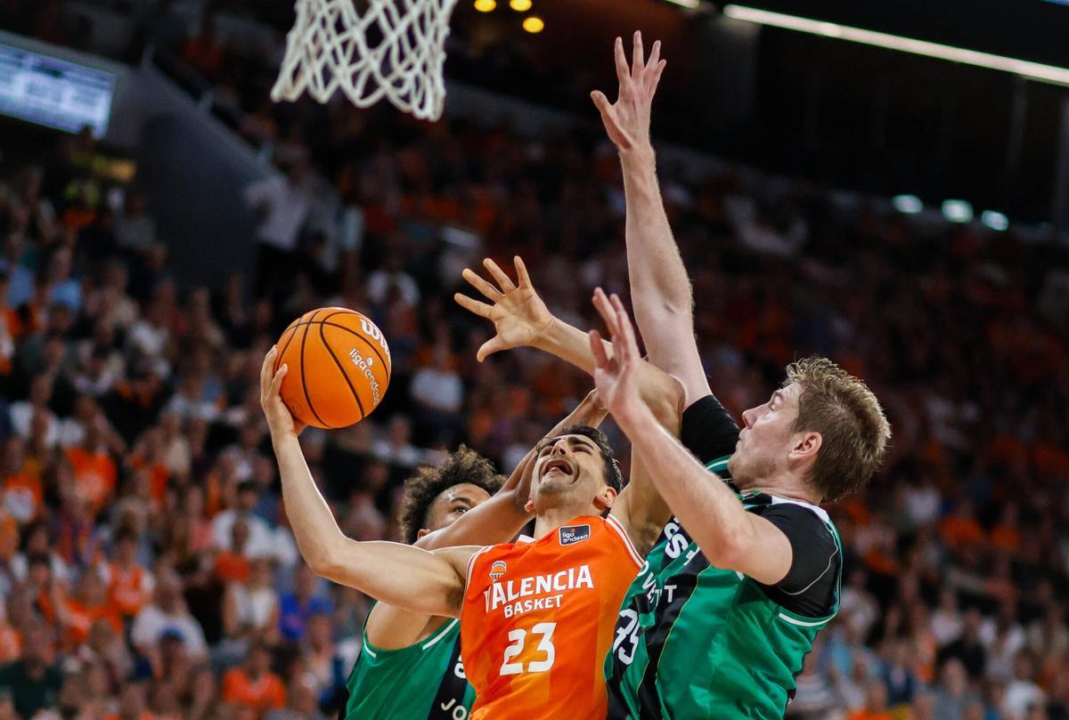 Valencia VLC SPD Baloncesto segundo partido de la semifinal de los play off de la liga Endesa entre el Valencia Basket y el Asisa Joventut de Badalona