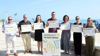 La "dipu" recomienda chanclas para ir a las playas de la Safor