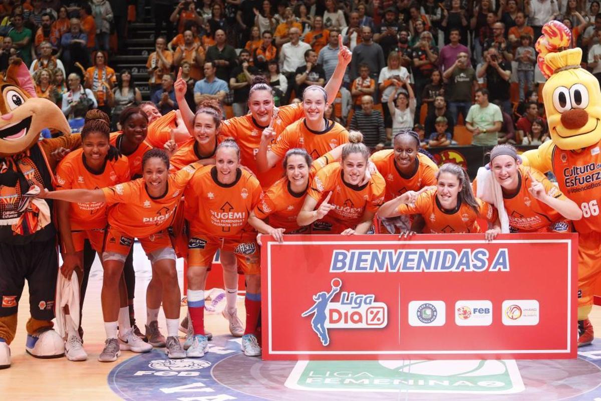 El Valencia Basket Femenino asciende a la Liga Día